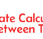Date Calculator Between Two Dates logo