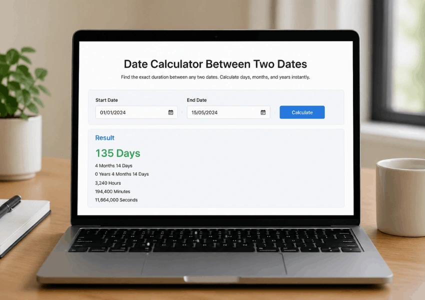 date calculator between two dates
